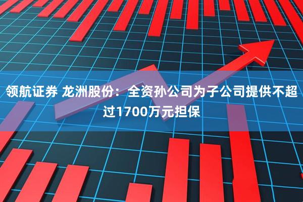 领航证券 龙洲股份：全资孙公司为子公司提供不超过1700万元担保