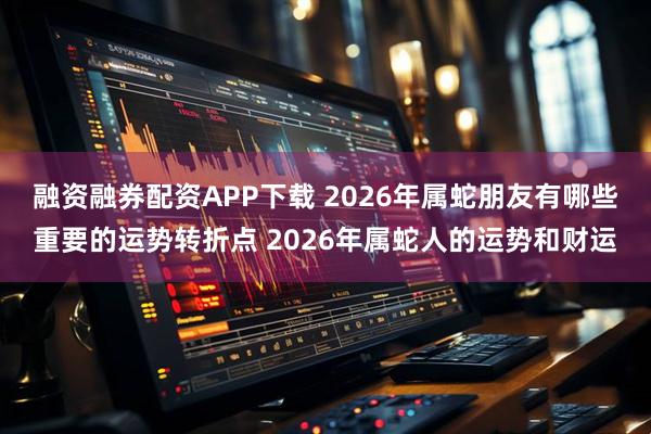 融资融券配资APP下载 2026年属蛇朋友有哪些重要的运势转折点 2026年属蛇人的运势和财运